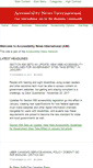 Mobile Screenshot of accessibilitynewsinternational.com